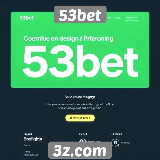 Explorando o design e usabilidade do site 53bet