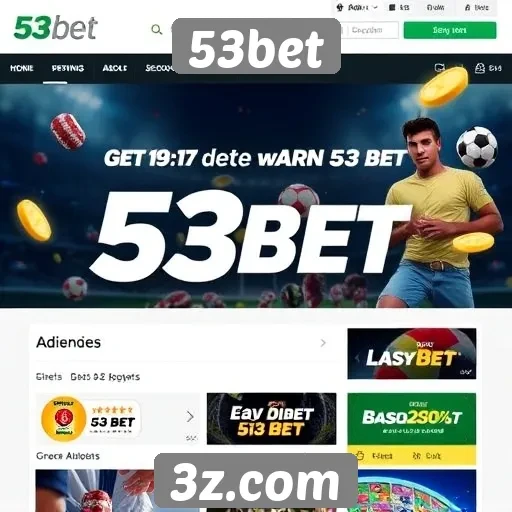 Novidades e promoções no site 53bet
